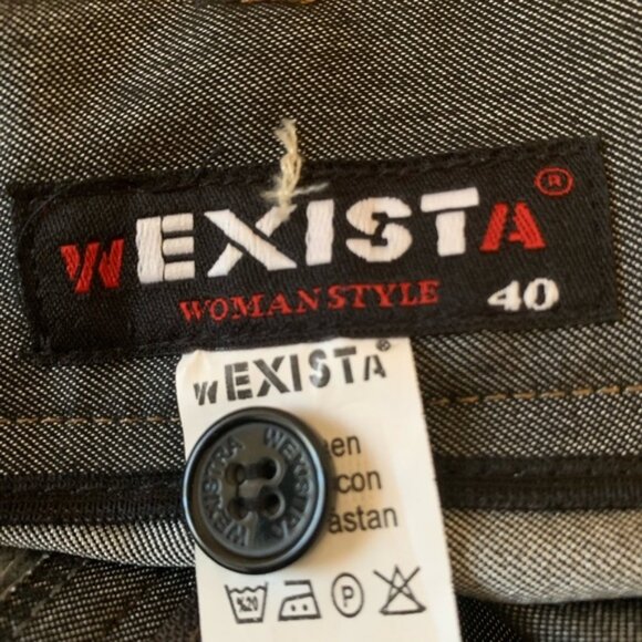 Exist woman's grey trouser pants size S - Picture 3 of 3